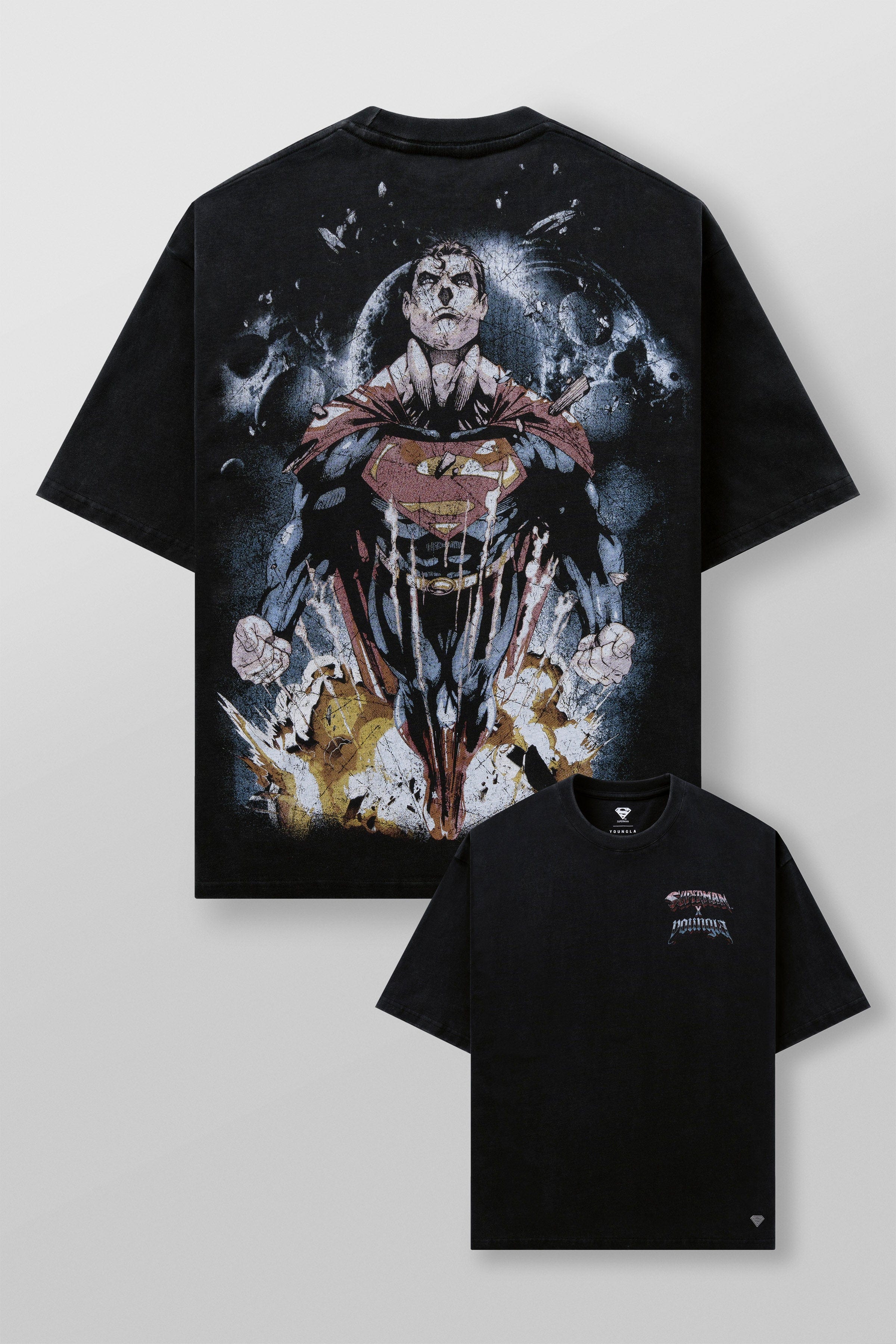 YoungLA 4044 - Superman Graphic Tees Spacebound