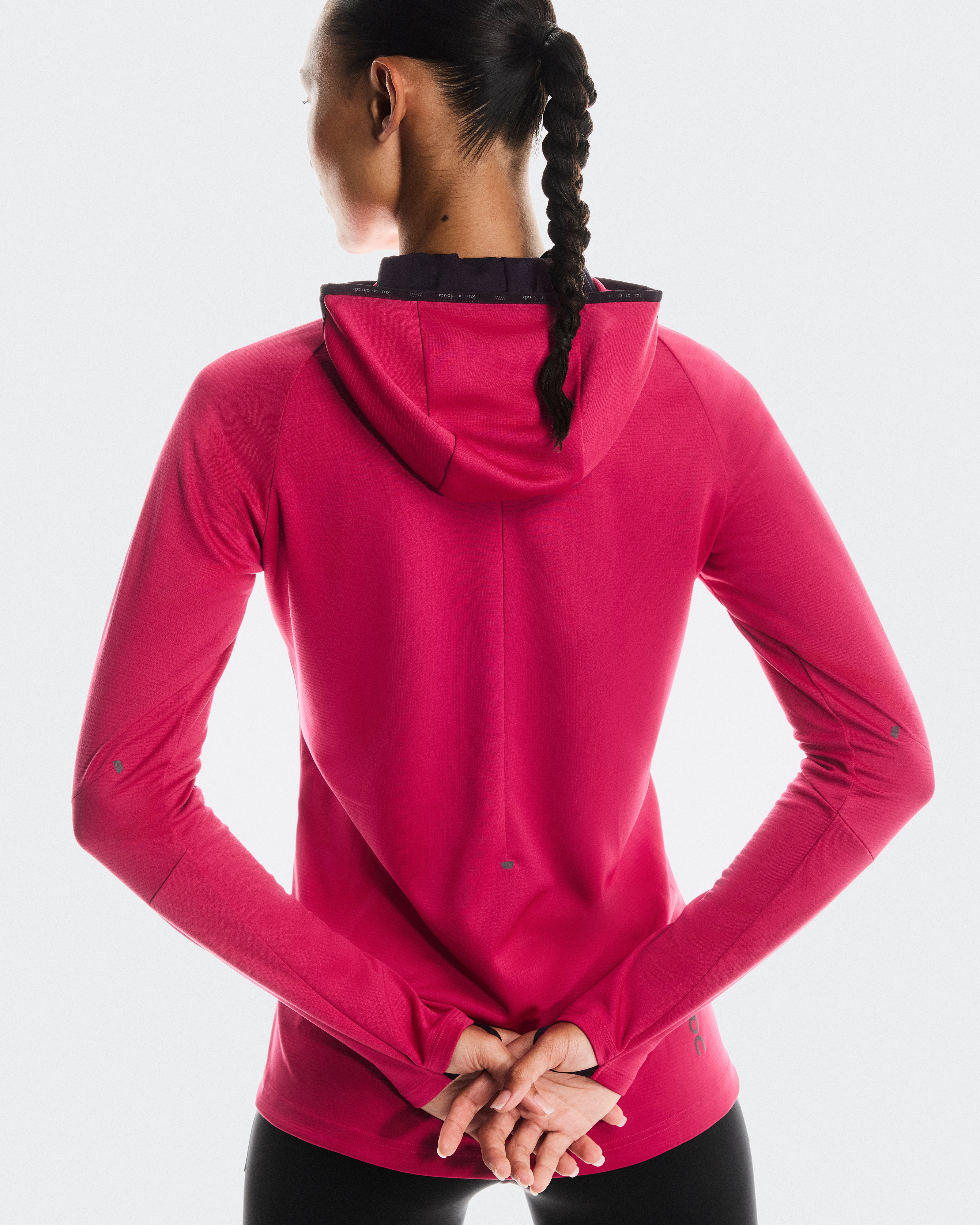 On Climate Zip Hoodie Grenadine (Women'S)
