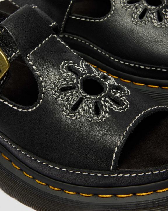 Dr Martens Dunnet Flower - Black