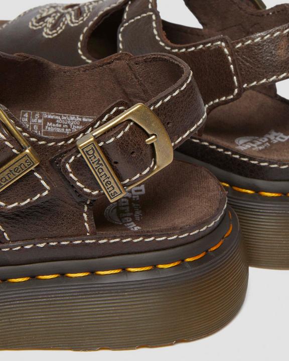 Dr Martens Dunnet Flower - Brown