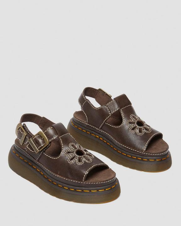Dr Martens Dunnet Flower - Brown