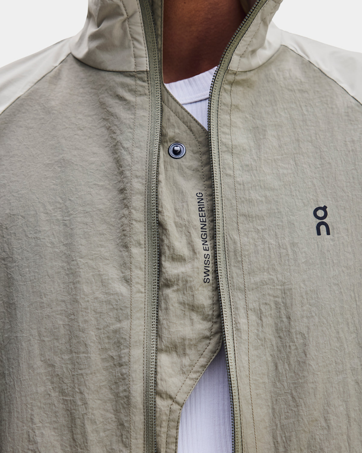 On All-Day Track Jacket Vetiver | Brume (Women'S)