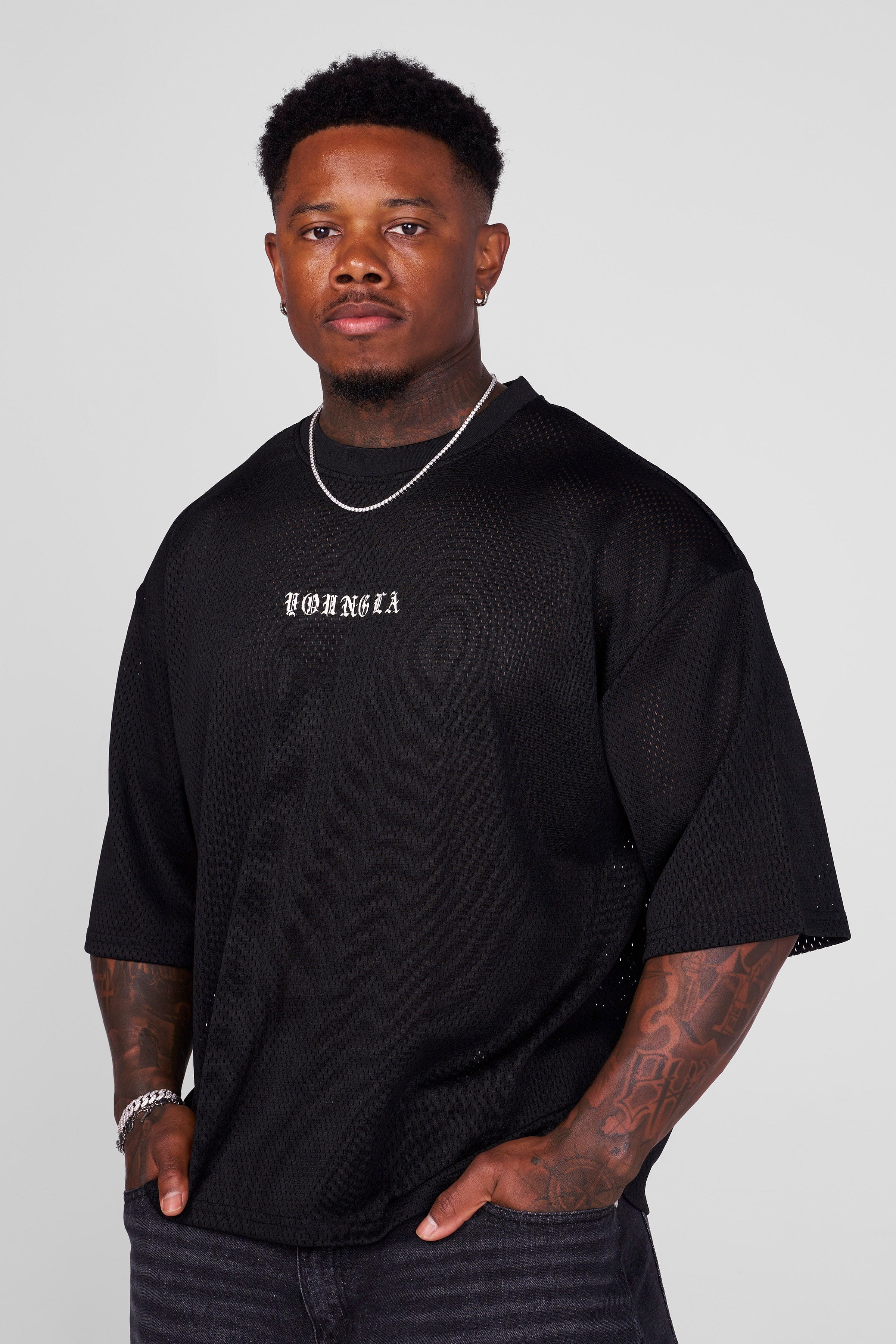 YoungLA 4073 - Cyclone Jersey Black