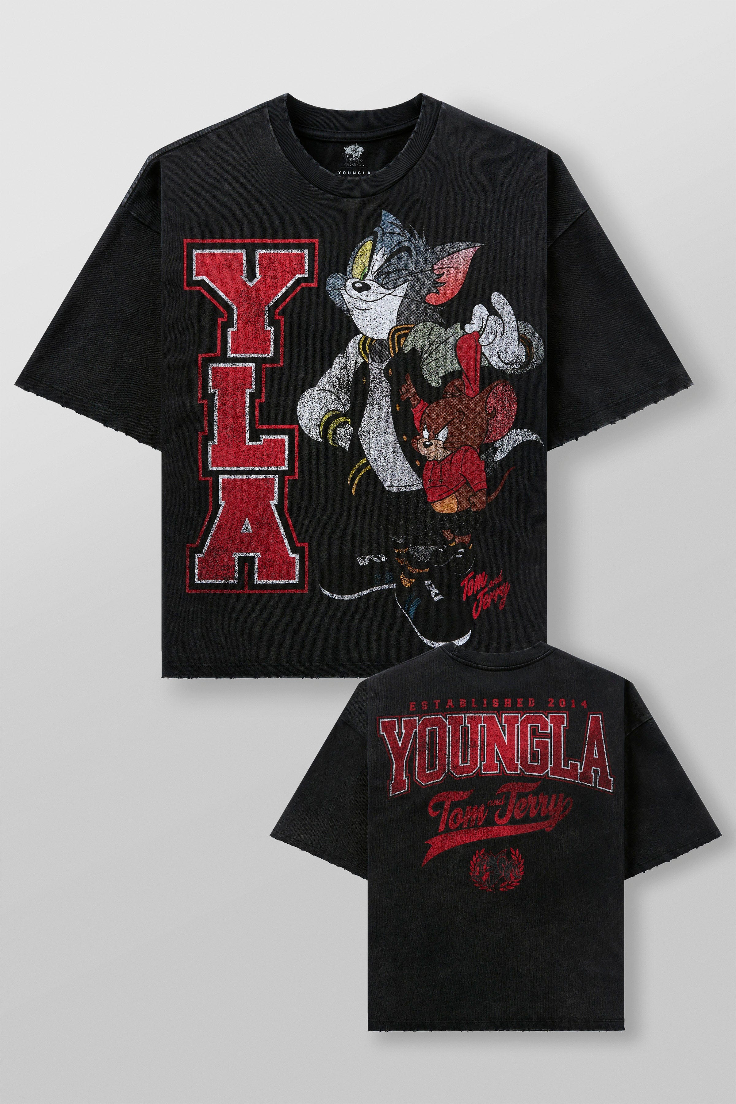YoungLA 4082 - Tom & Jerry Tees Varsity