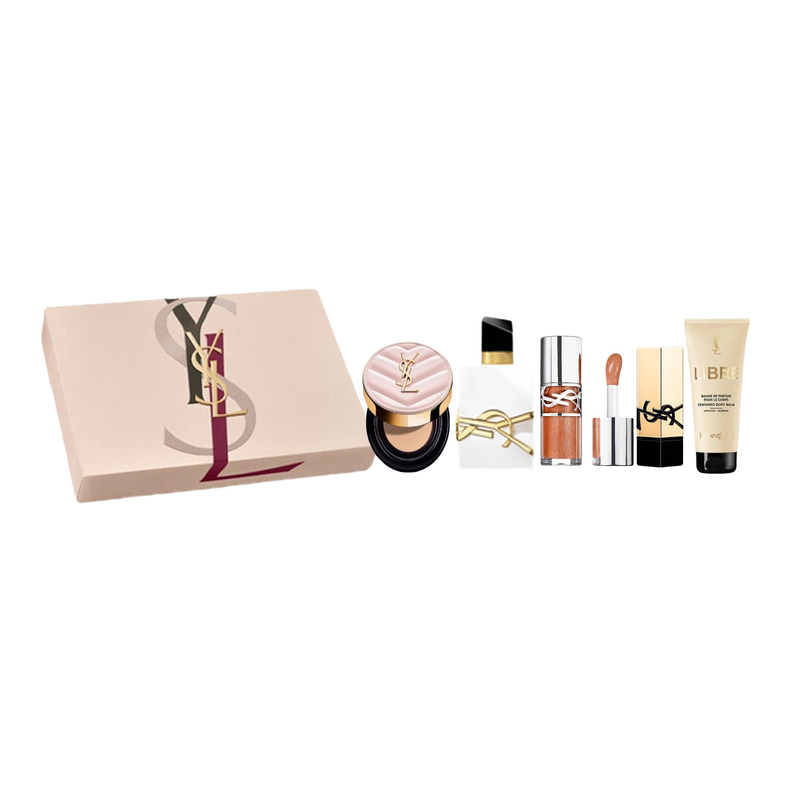 Saint Laurent Perfume Sets Eau De Toilette Floral Scent Official Box