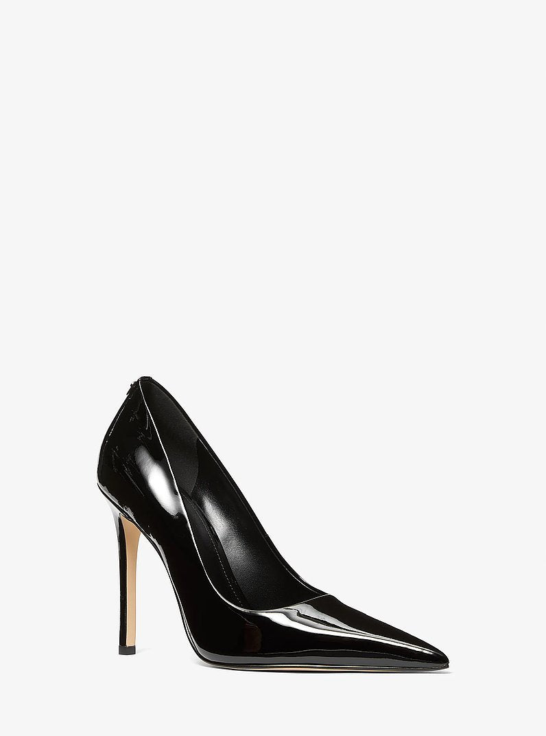 Michael Kors Elyse Patent Leather Pump BLACK