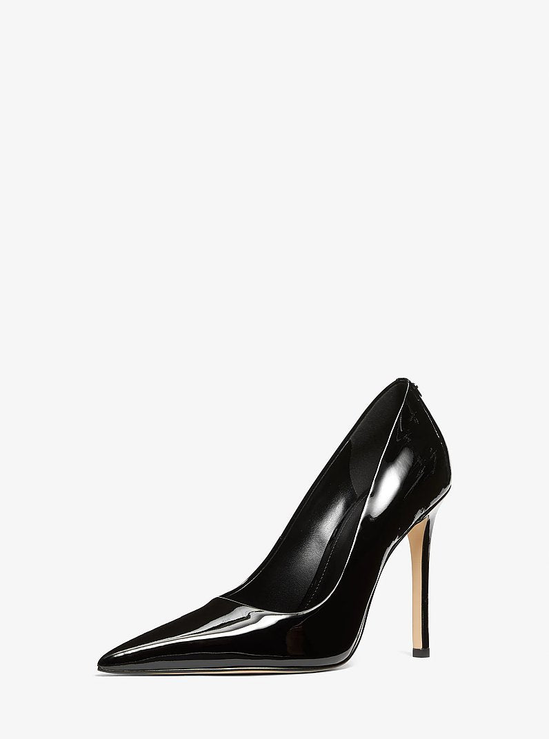 Michael Kors Elyse Patent Leather Pump BLACK