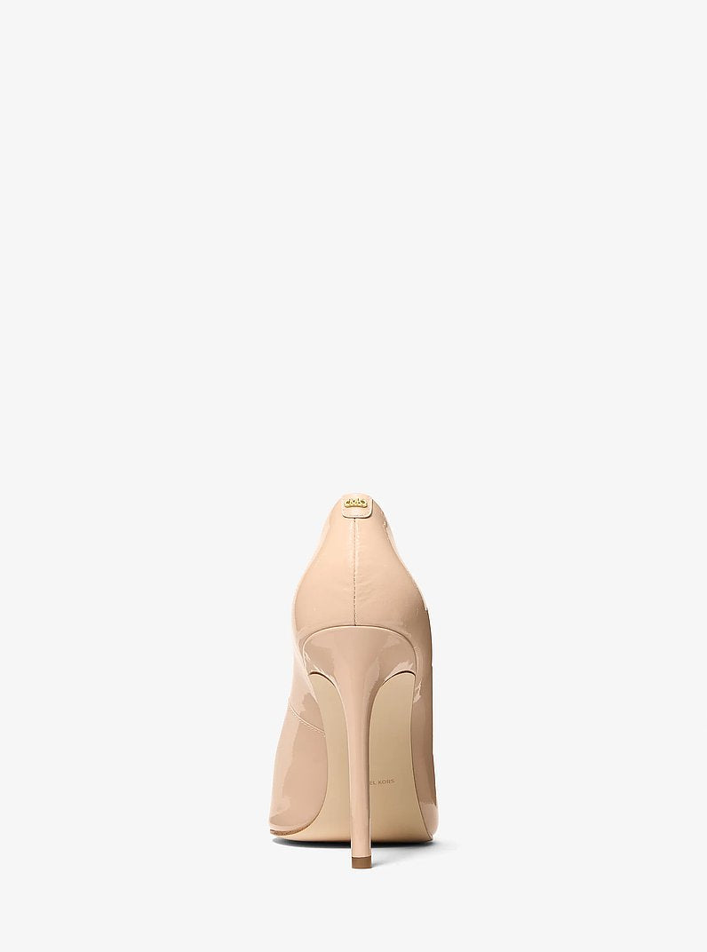 Michael Kors Elyse Patent Leather Pump LIGHT BLUSH