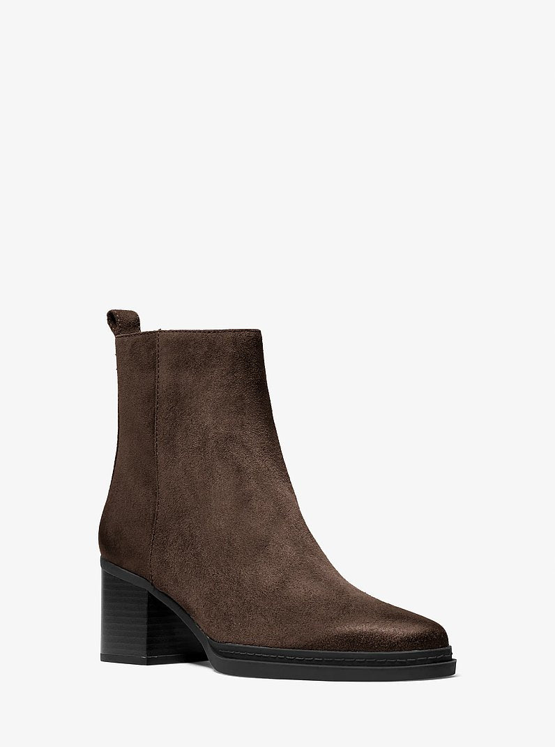 Michael Kors Lex Suede Boot CHOCOLATE
