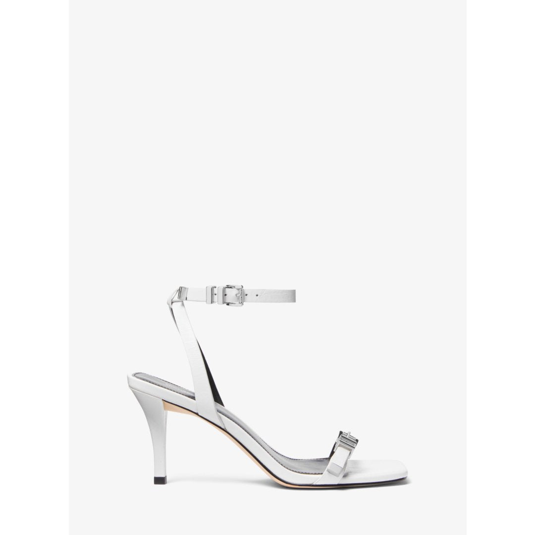 Michael Kors Darrington Crackled Leather Sandal
