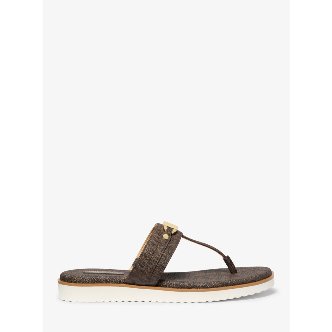 Michael Kors Farrah Signature Logo Sandal