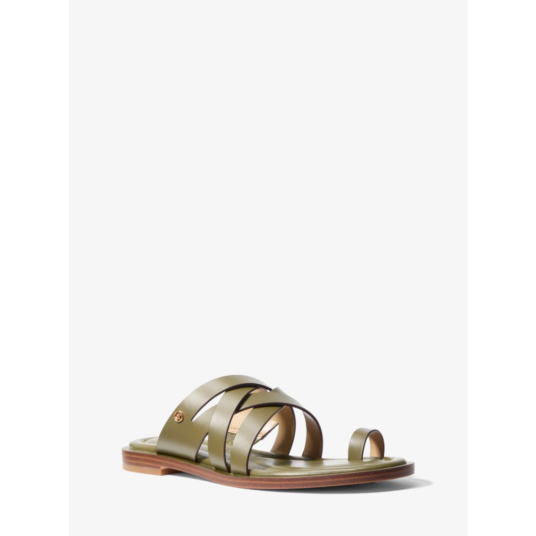 Michael Kors Nora Leather Sandal