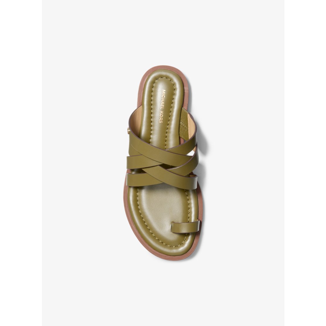 Michael Kors Nora Leather Sandal