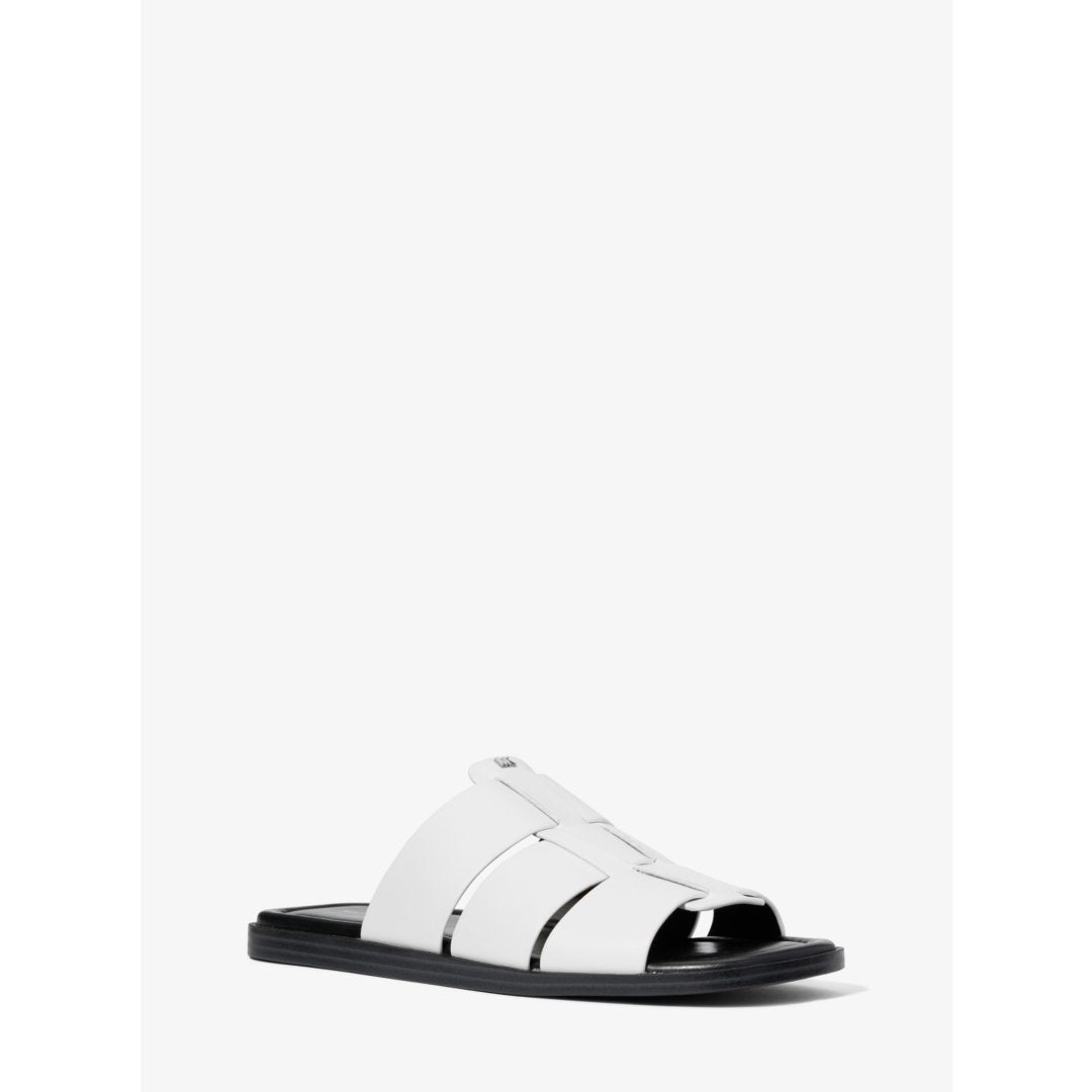 Michael Kors Indy Leather Slide Sandal
