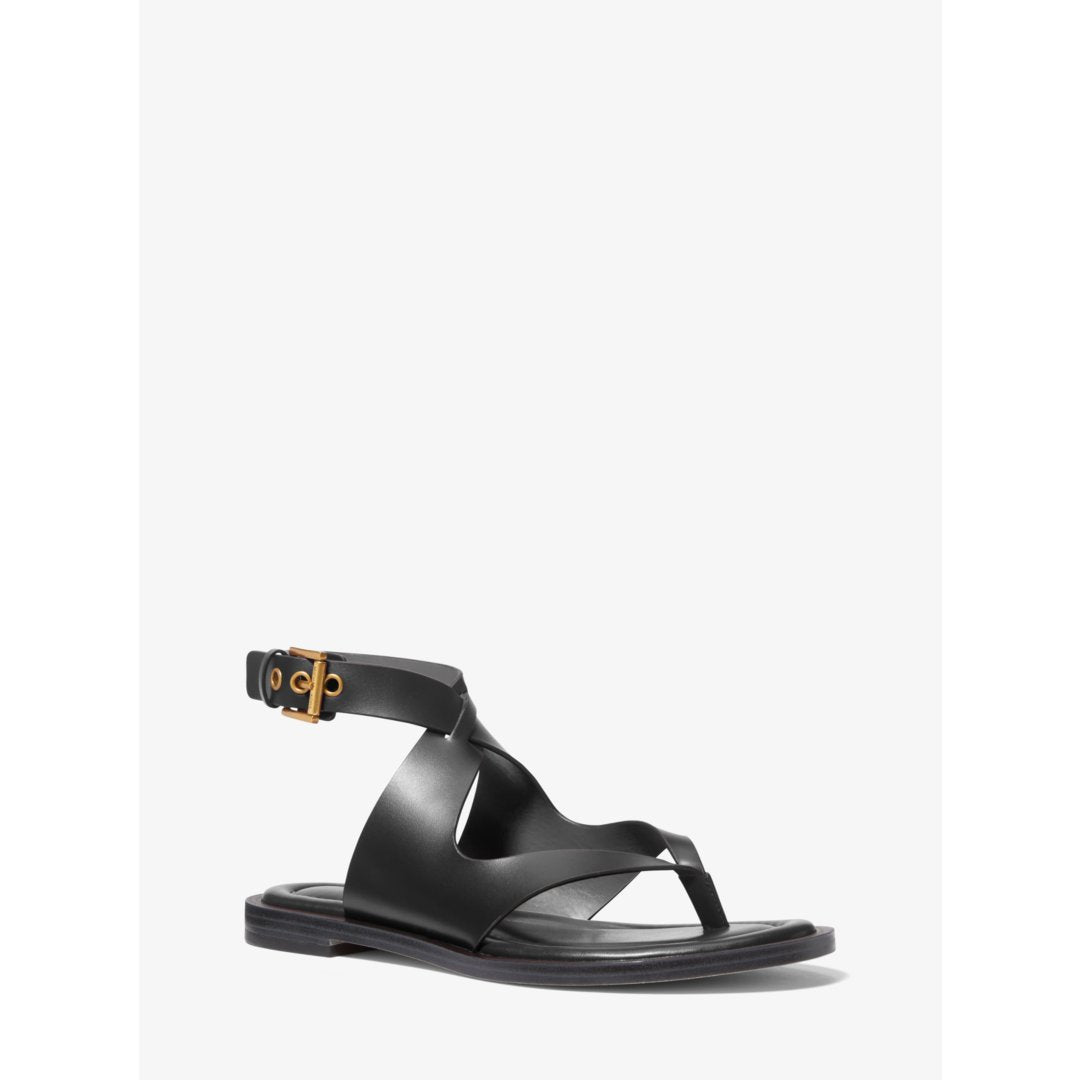 Michael Kors Irene Leather Wrap Sandal