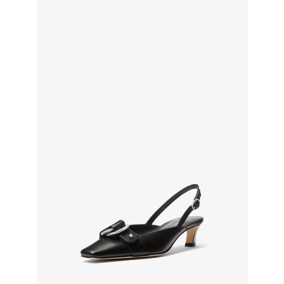 Michael Kors Jaden Leather Slingback Pump