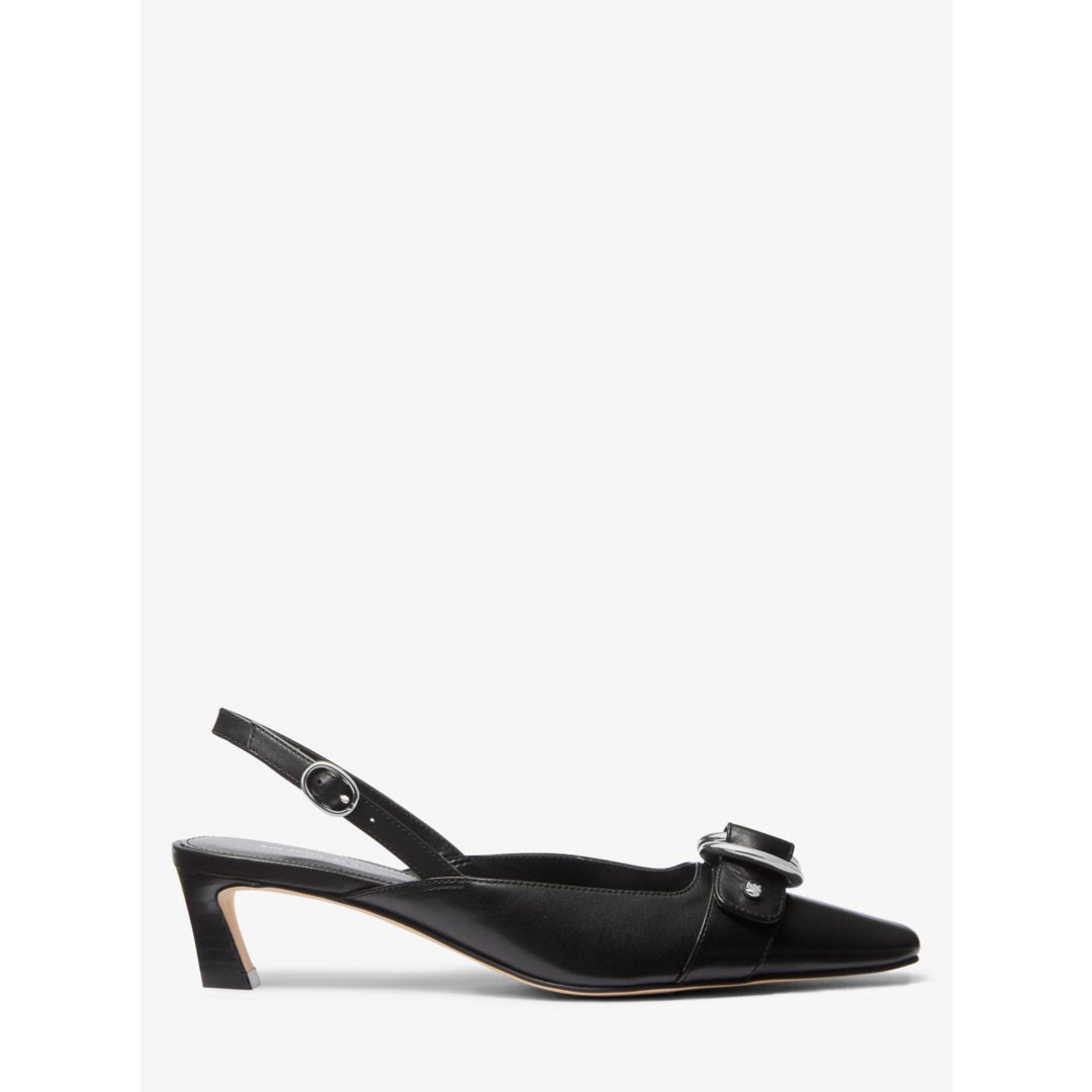 Michael Kors Jaden Leather Slingback Pump