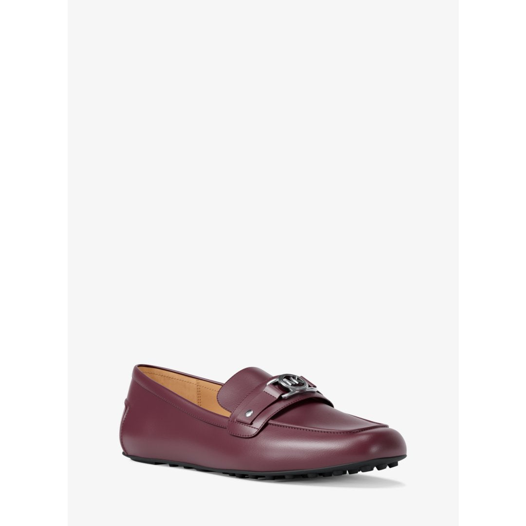 Michael Kors Mandy Leather Moccasin Loafer