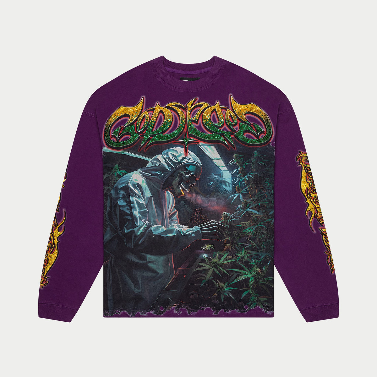 Godspeed Indoor Vvs Ls T-Shirt (Purple)