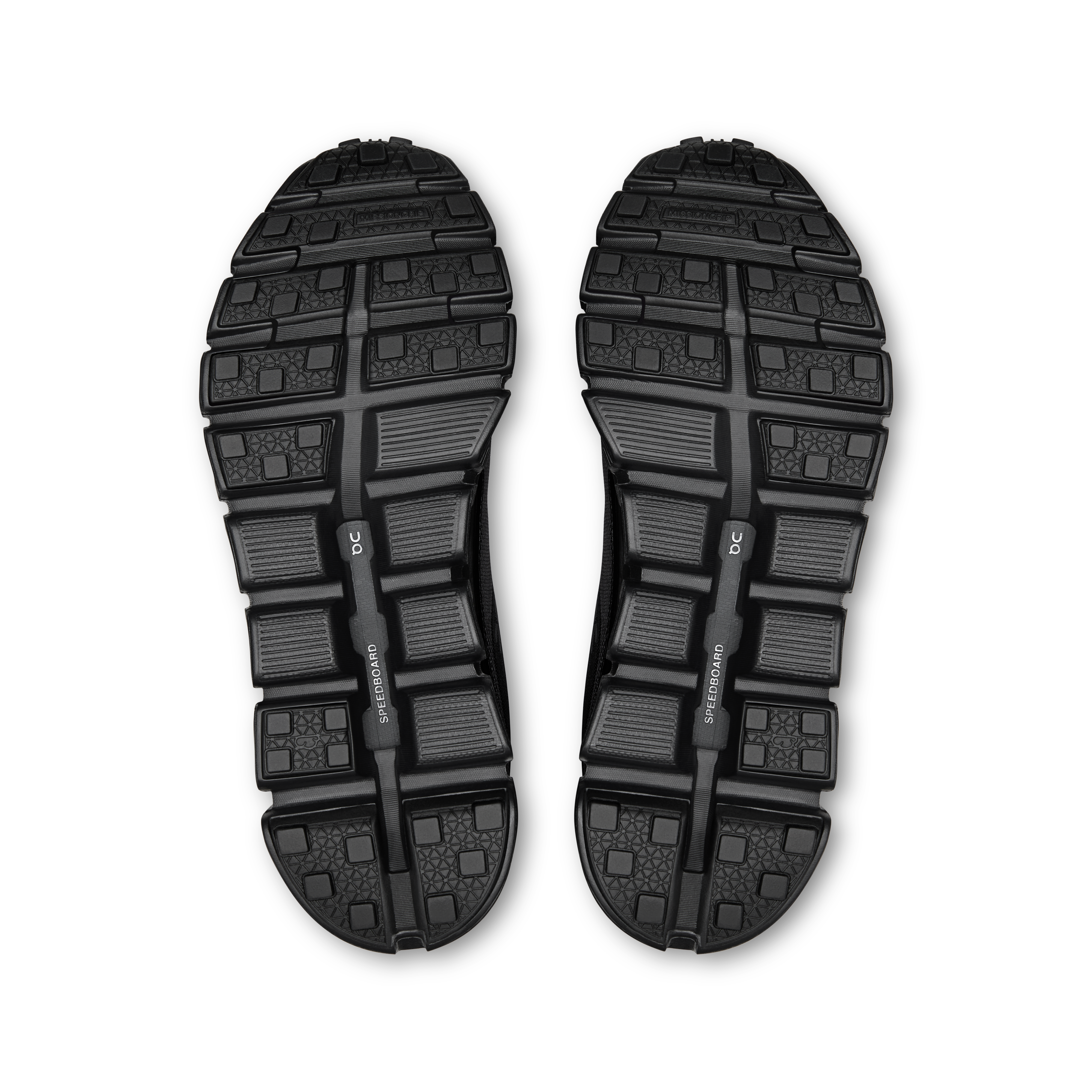 On Cloud 6 Geo Waterproof Black Black (Women'S)