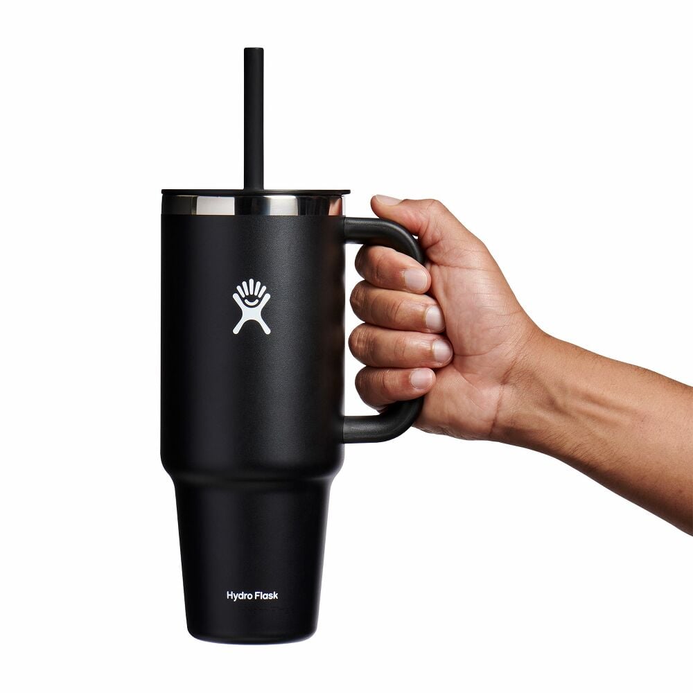 Hydro Flask Travel Tumbler: 40 Oz Tumbler With Handle