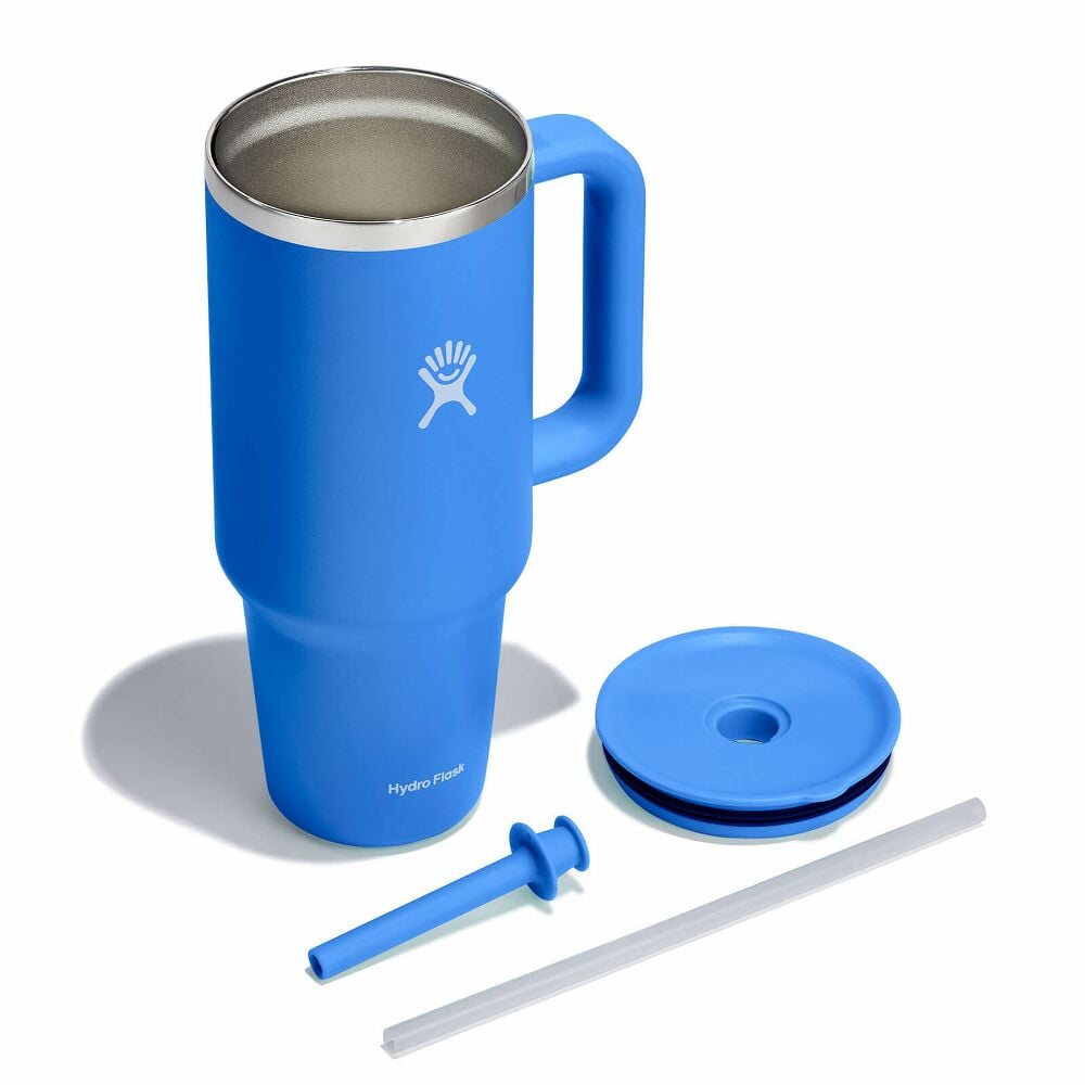 Hydro Flask Travel Tumbler: 40 Oz Tumbler With Handle