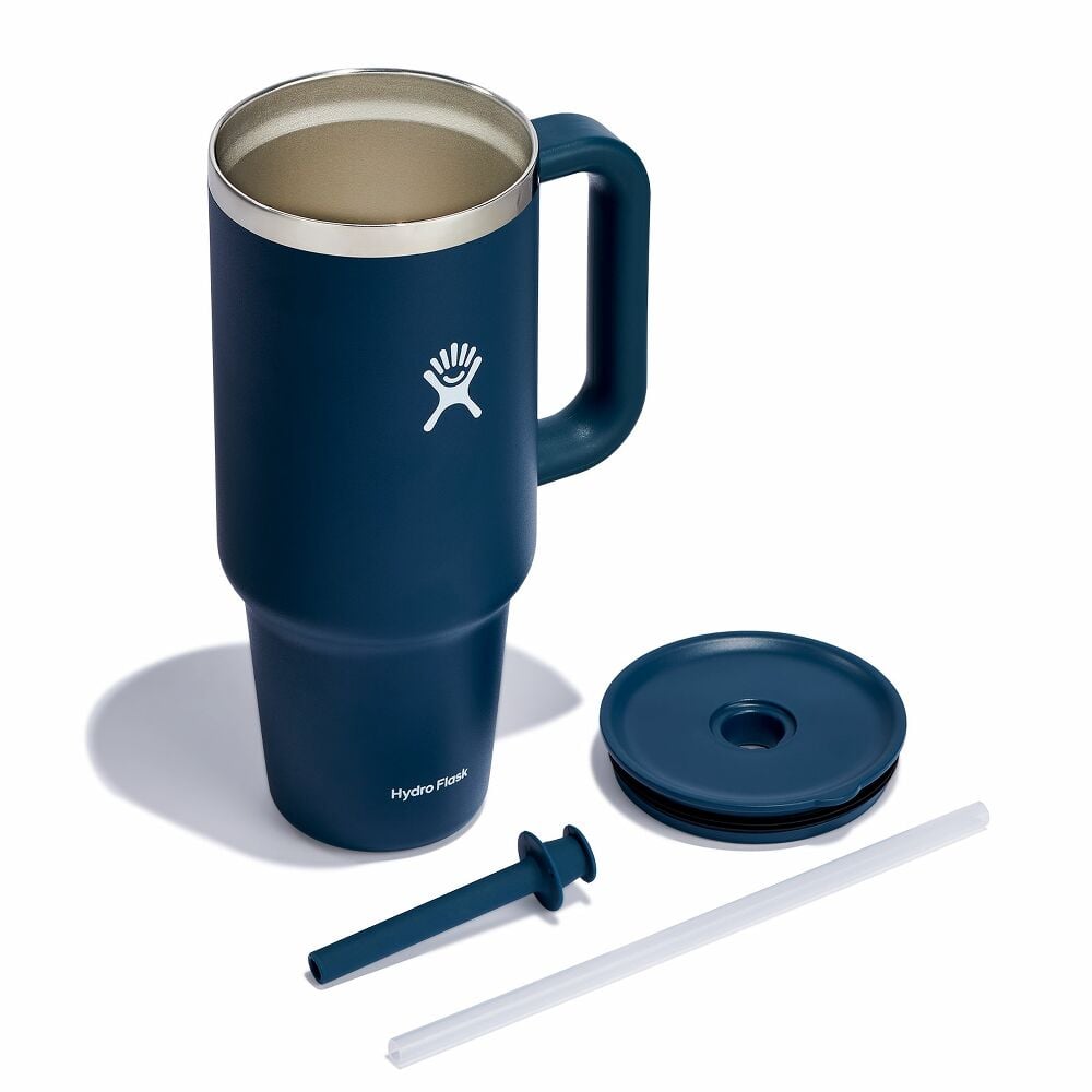 Hydro Flask Travel Tumbler: 40 Oz Tumbler With Handle