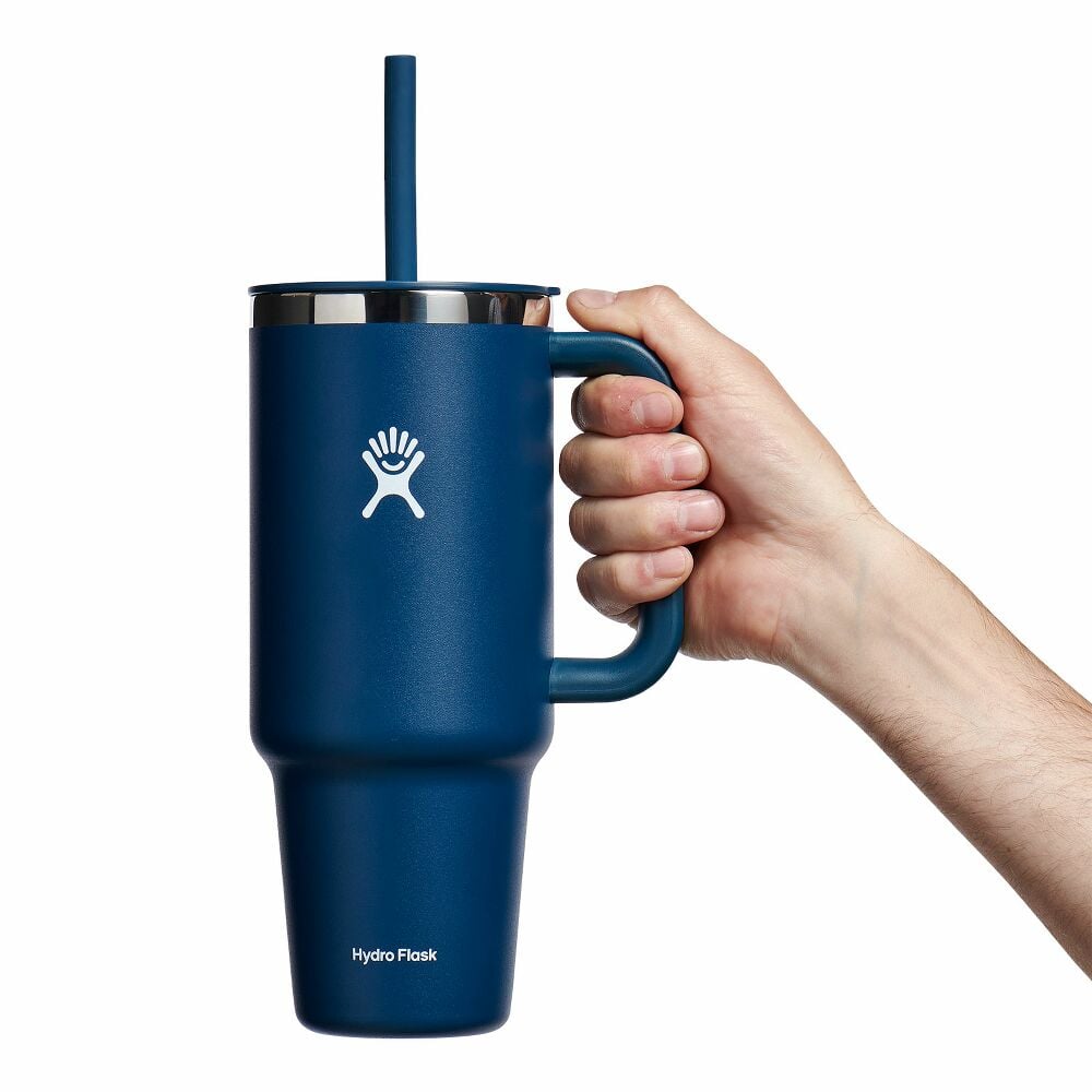 Hydro Flask Travel Tumbler: 40 Oz Tumbler With Handle