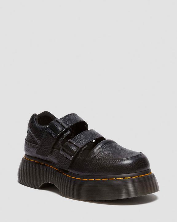 Dr Martens Buzz - Black Milled Nappa