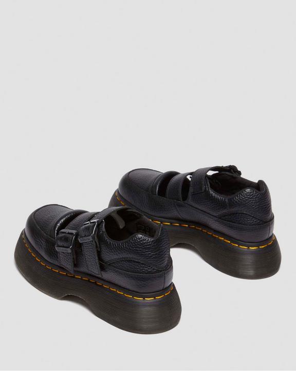 Dr Martens Buzz - Black Milled Nappa