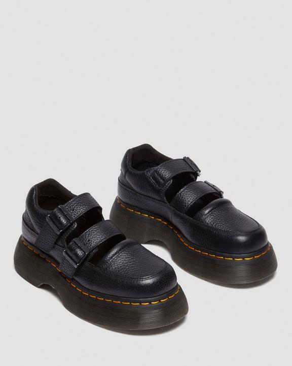 Dr Martens Buzz - Black Milled Nappa
