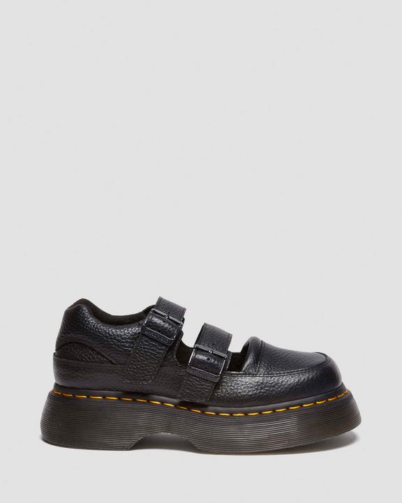 Dr Martens Buzz - Black Milled Nappa