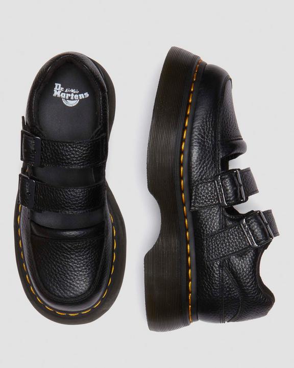 Dr Martens Buzz - Black Milled Nappa
