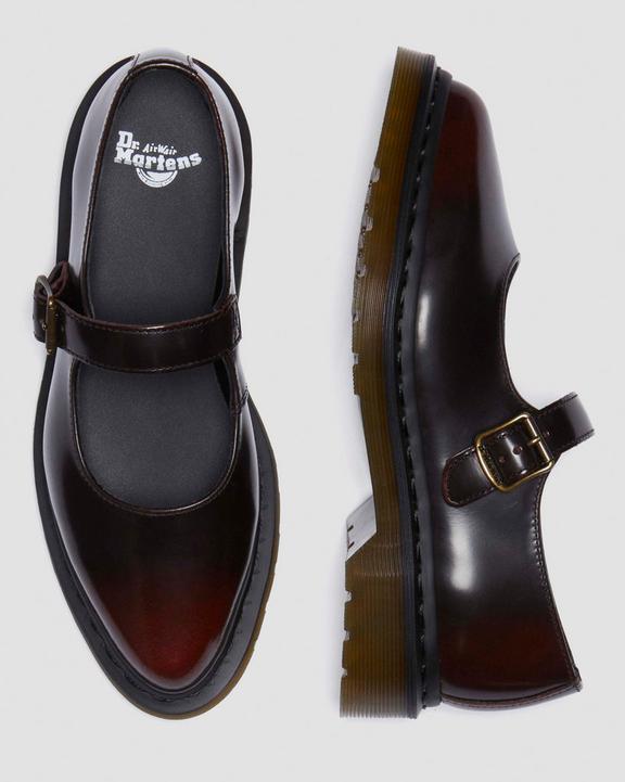 Dr Martens Elphie - Cherry Red Arcadia