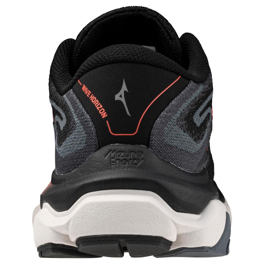 Mizuno Women's Wave Horizon 7 D Running Shoe Black Dubarry