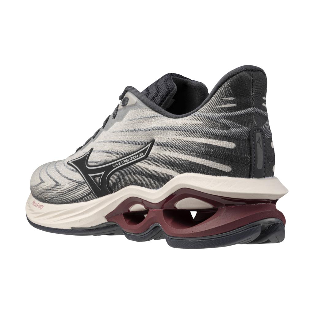Mizuno Men's Wave Creation 25 Ssw Running Shoe White Sand Ebony