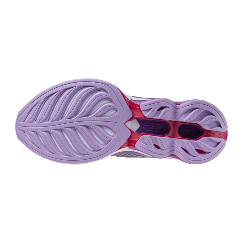 Mizuno Women's Wave Creation 25 Ssw Running Shoe Crocus Petal White