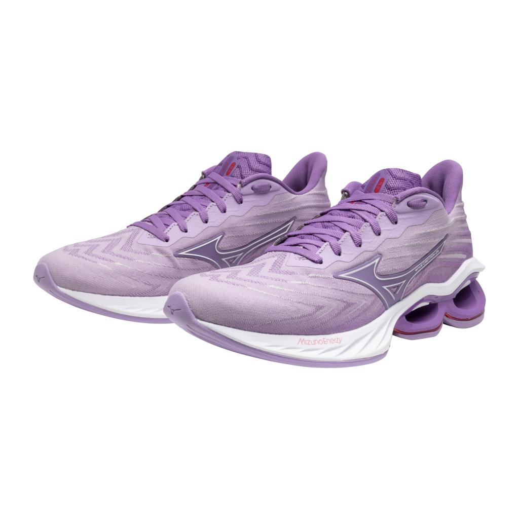 Mizuno Women's Wave Creation 25 Ssw Running Shoe Crocus Petal White