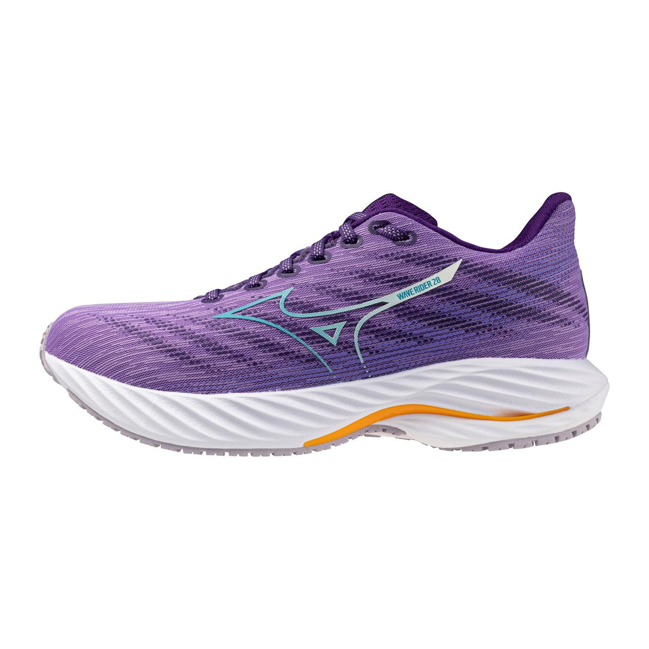 Mizuno Women's Wave Rider 28 Running Shoe White Nimbus Cloud