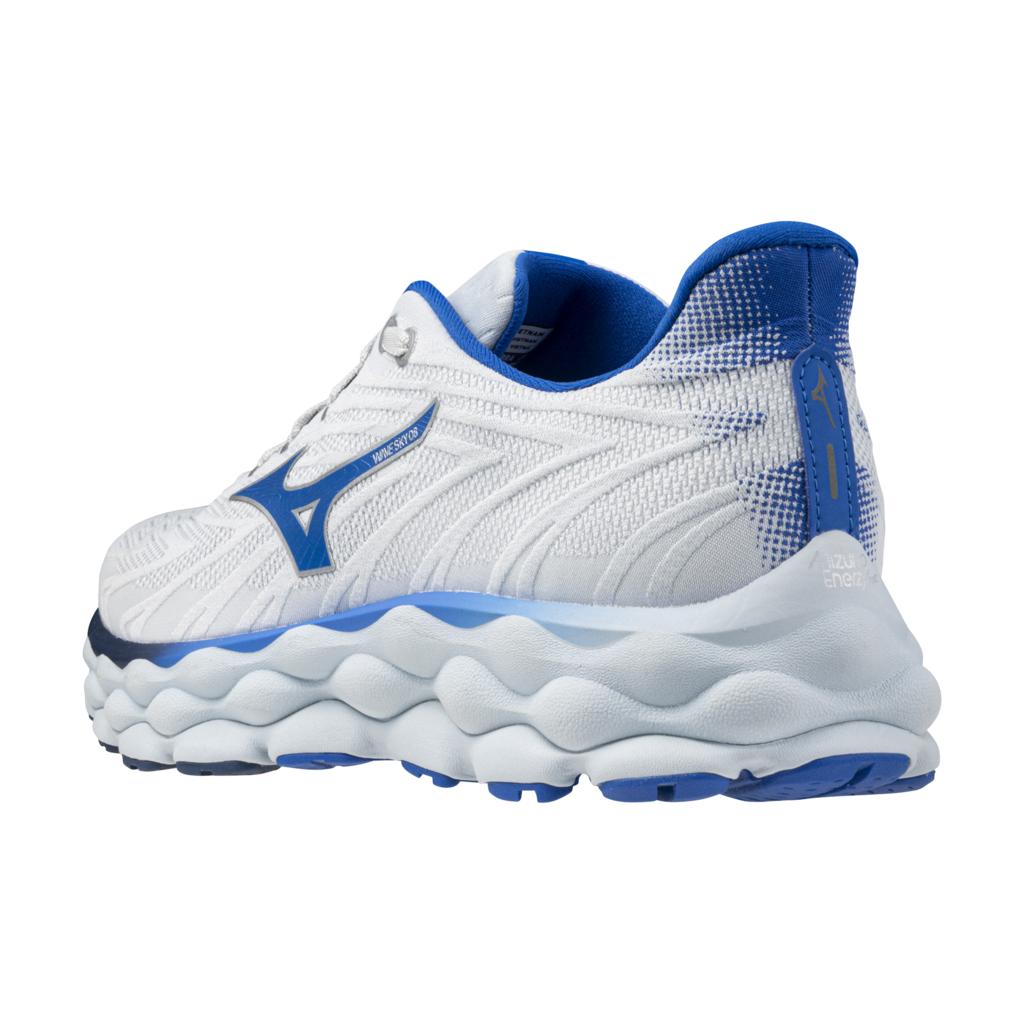 Mizuno Men's Wave Sky 8 Running Shoe Citadel Vintage Indigo