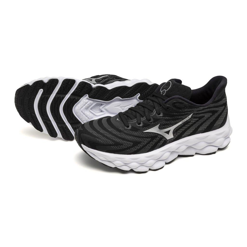 Mizuno Women's Wave Sky 8 Running Shoe Thistle White