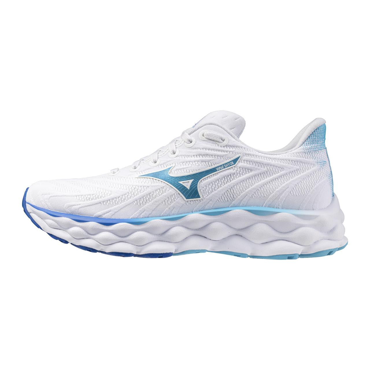 Mizuno Women's Wave Sky 8 Running Shoe Black Silver