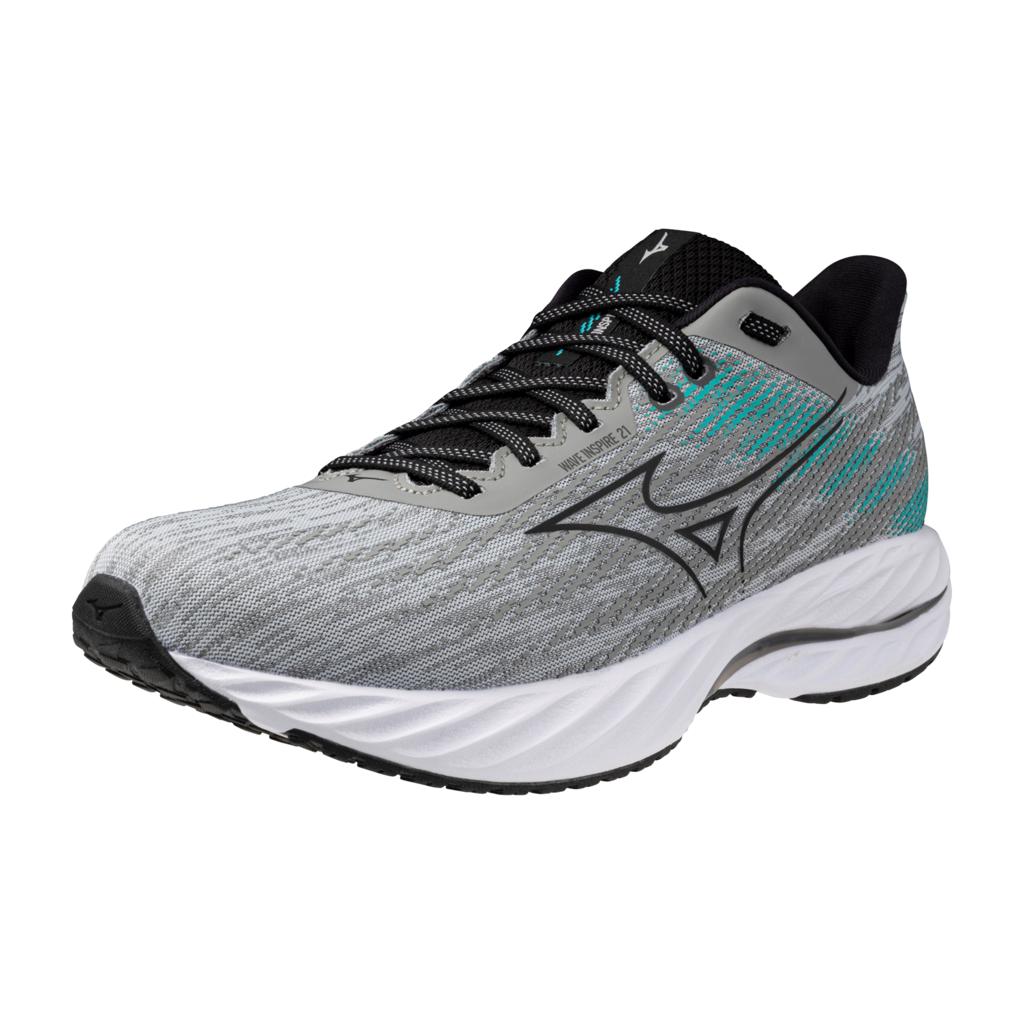 Mizuno Men's Wave Inspire 21 Running Shoe Ultimate Grey Black