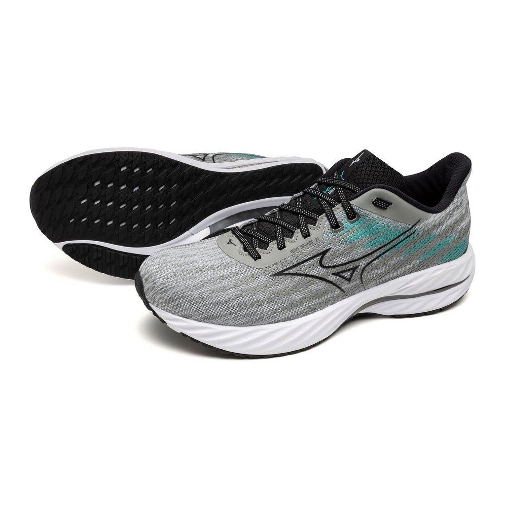 Mizuno Men's Wave Inspire 21 Running Shoe Ultimate Grey Black