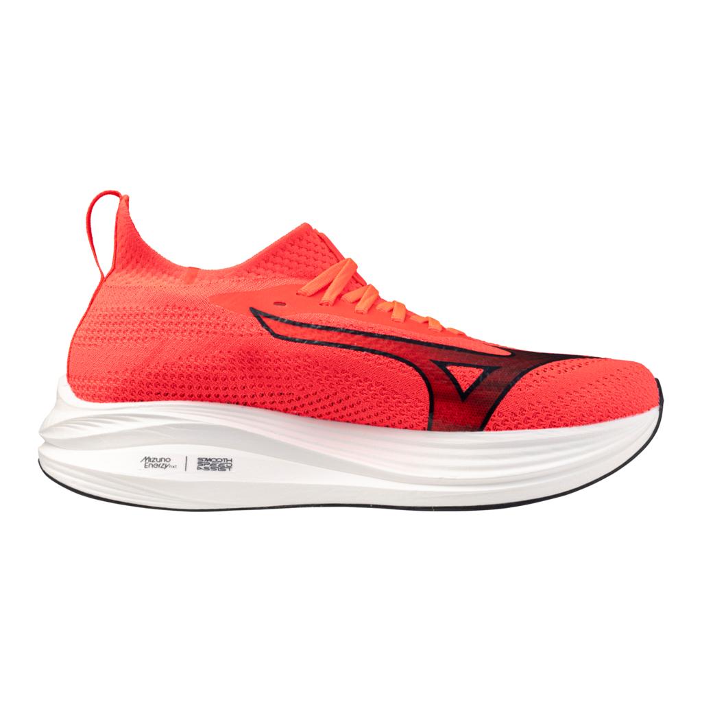 Mizuno Men's Neo Zen Running Shoe Fiery Coral Baritone Blue