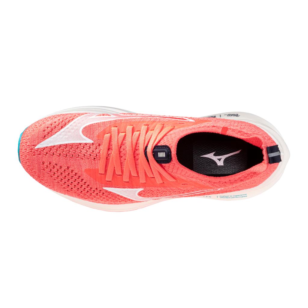Mizuno Women's Neo Zen Running Shoe Striking Coral White
