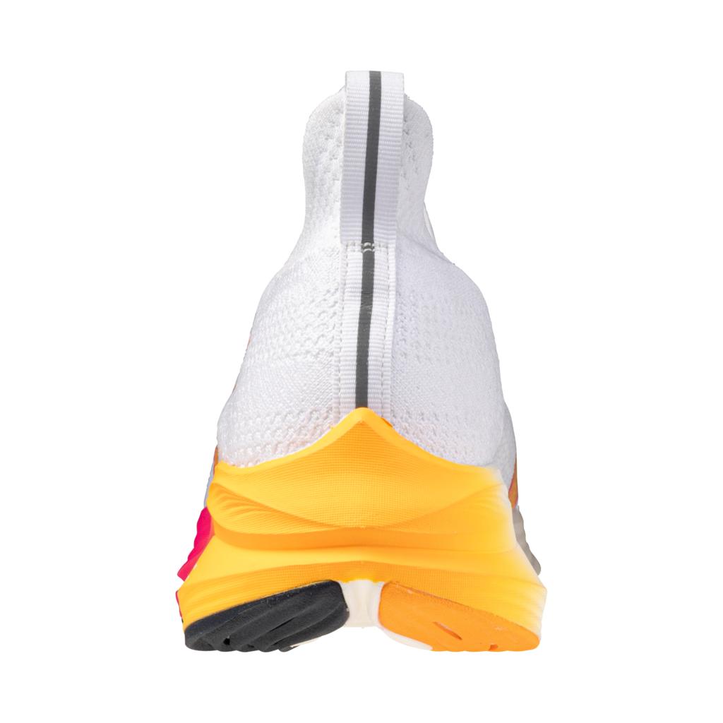 Mizuno Unisex Neo Zen Hanabi Pack Running Shoe White Tang Orange