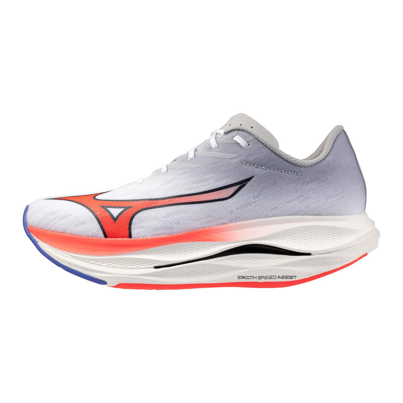 Mizuno Men's Wave Rebellion Flash 3 Running Shoe Dazzling Blue Surf The Web