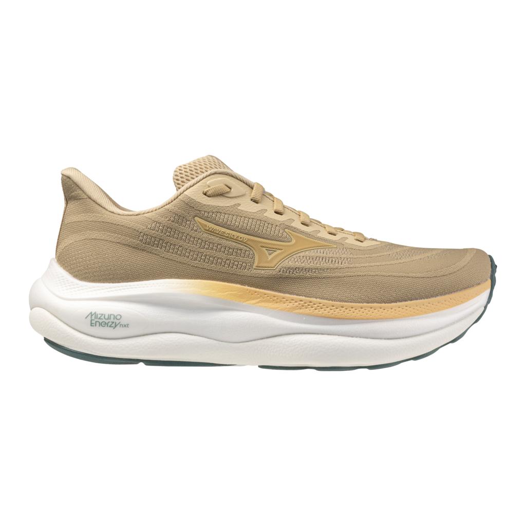 Mizuno Men's Wave Sky 9 Running Shoe Lifestyle Pack Pale Khaki Curds And Whey
