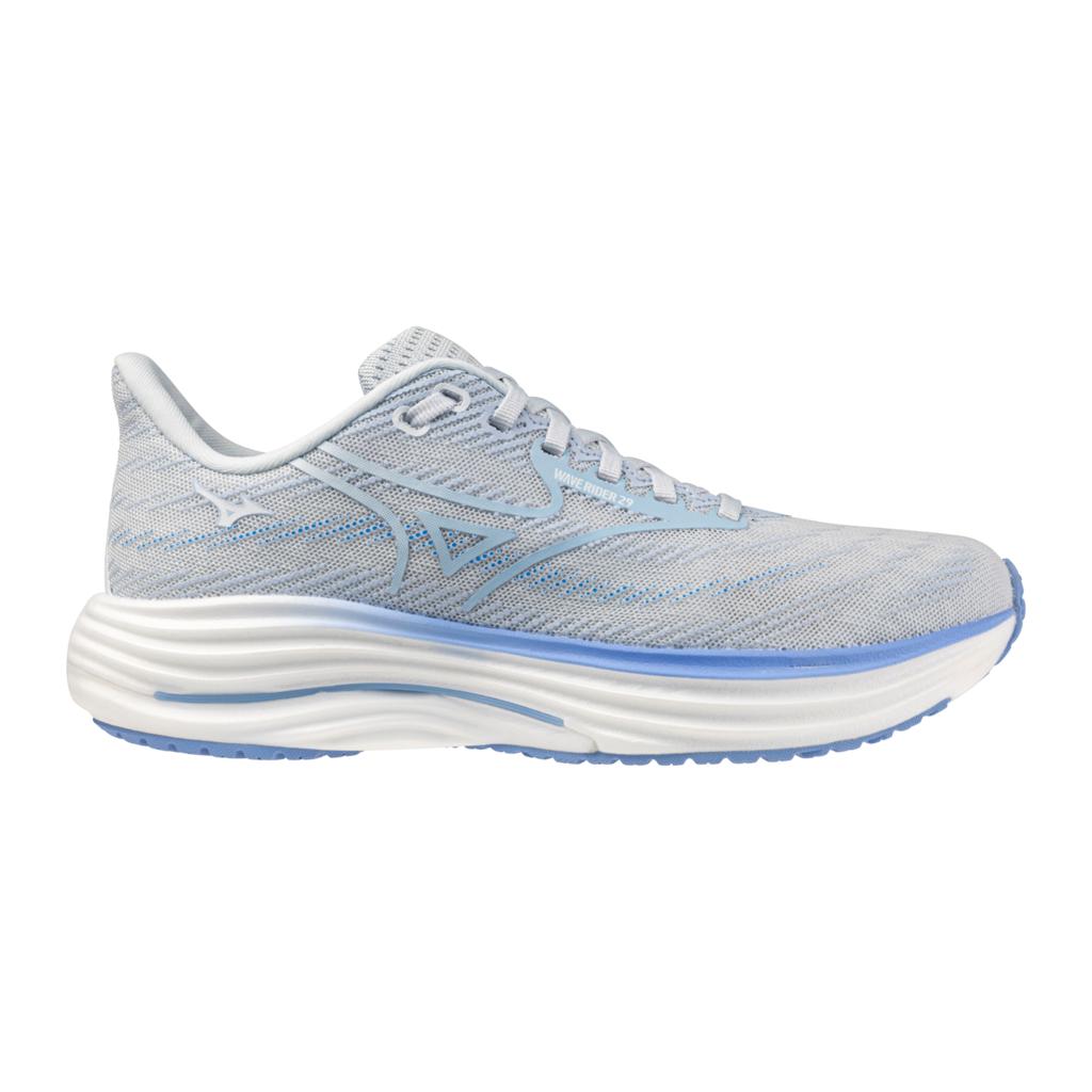 Mizuno Women's Wave Rider 29 Wide D Running Shoe Ancient Water Ice